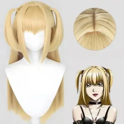 Misa Amane Cosplay Paryk Anime Death Note Cosplay「hsiu」fiber syntetisk