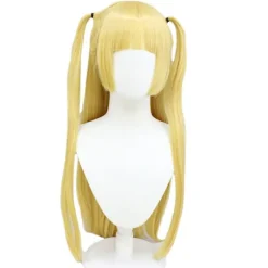 Misa Amane Death Note Cosplay Kostume med Paryk & Kjolesæt [JUN] Only Wig One Size