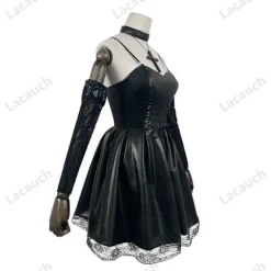 Misa Amane Death Note Cosplay Kostume med Paryk & Kjolesæt [JUN] Only Wig One Size