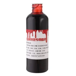 100ml Professionelt Falsk Blod Special Halloween Sår Ar Zombie Fancy Makeup Falsk Blod