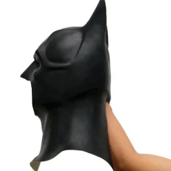 Mænd Batman Maske Halloween Fest Cosplay Kostume Prop Hovedbeklædning-XA