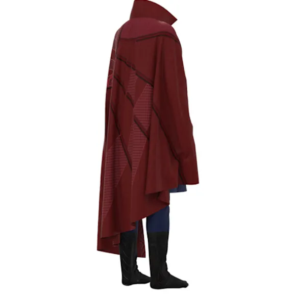 Mænd Deluxe Dr Strange Cosplay Kostumer Fest Halloween Voksen W 130cm
