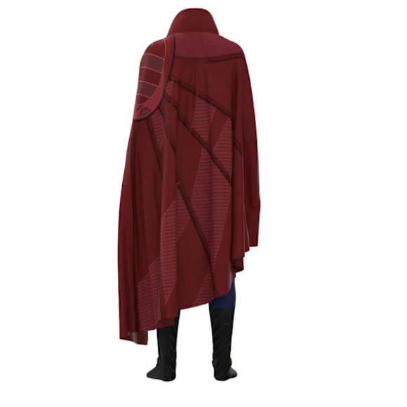 Mænd Deluxe Dr Strange Cosplay Kostumer Fest Halloween Voksen W 130cm