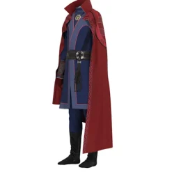 Mænd Deluxe Dr Strange Cosplay Kostumer Fest Halloween Voksen W 130cm
