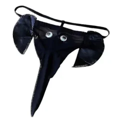 Mænds Nyhedselefant G-strenge Truser Thong Underwear Briefs Lingerie Multi-farvet Valgfri