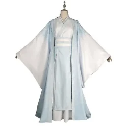 Mo Dao Zu Shi Jin Ling Cosplay Kostumesæt med Hanfu og Paryk Mulighed, CJY