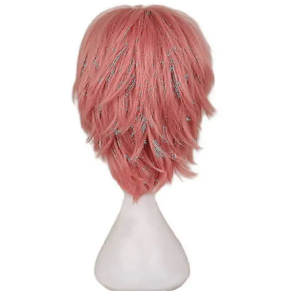 Mode Kort Glat Cosplay Kostume Paryk Til Mænd rouge powder