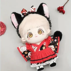 Modetøj Kostumer Pige Broderi Tøj HVID&RØD White&Red Hovedbøjle Haler-Hovedbøjle Haler_YF White&Red Headband Tails-Headband Tails