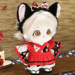 Modetøj Kostumer Pige Broderi Tøj HVID&RØD White&Red Hovedbøjle Haler-Hovedbøjle Haler_YF White&Red Headband Tails-Headband Tails