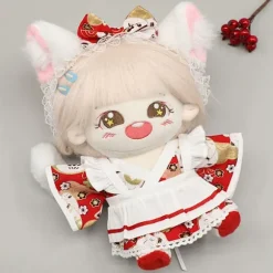 Modetøj Kostumer Pige Broderi Tøj HVID&RØD White&Red Hovedbøjle Haler-Hovedbøjle Haler_YF White&Red Headband Tails-Headband Tails