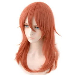 Motorsavsmand Cosplay Angel Devil Lang paryk Jul Orange Colo Chainsaw Man One Size