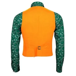 Movie Joker Cosplay Kostume Til Mænd Og Børn Arthur Fleck Fuld Sæt Halloween Fancy Dress Karneval Kostume -a Without wig L