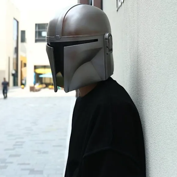 Movie Star Wars The Mandalorian Maske Cosplay Hjelme PVC Masker - Perfekt