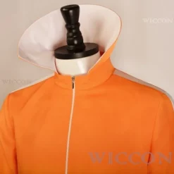 Movie Vector Cosplay Kostume Orange Jakke Bukser Briller Kostumesæt Svamp Paryk Halloween Maskerade Tøj Sæt Festsæt L-WELLNGS L L-FQ3- L glasses