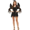 Mørk engel uniform kvinder Halloween kostume spil ond engel kostume spøgelsesbrud