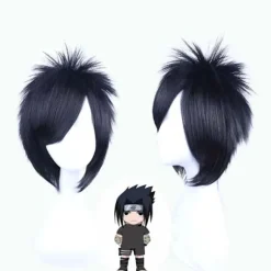 Mub - Engros Japansk Anime Top Cosplay Japanske ninja Kostumer anime Uchiha Sasuke cosplay kostume Paryk kun 2 XL_yux Paryk kun 2 XL Paryk kun Wig only 2 XL | Fyndiq
