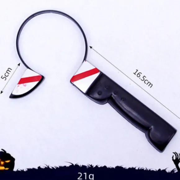 Mub- 2023 Plastik Halloween Hovedbånd Dekorationer Udendørs Uhyggelige Rekvisitter Brugerdefinerede Simulation Fest Dekoration Zombie Til Voksne Børn Sjov knife | Fyndiq