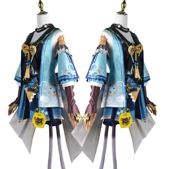 Mub- Genshin Impact Kirara Cosplay Kostume Sød Pige Outfit Uniform Halloween Fest Kostumer til Kvinder AS Picture L