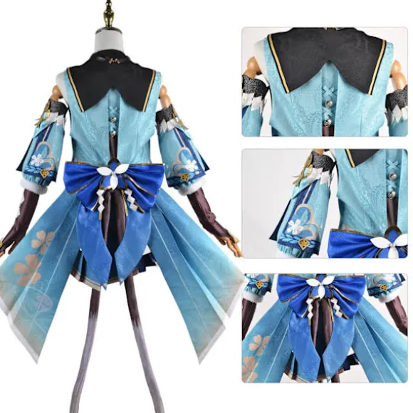 Mub- Genshin Impact Kirara Cosplay Kostume Sød Pige Outfit Uniform Halloween Fest Kostumer til Kvinder AS Picture L