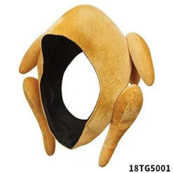 Mub- Halloween Engros Masquerade Dyr Kalkun Cosplay Trick Hat Karneval Fest Thanksgiving Kalkun 4 4 One Size
