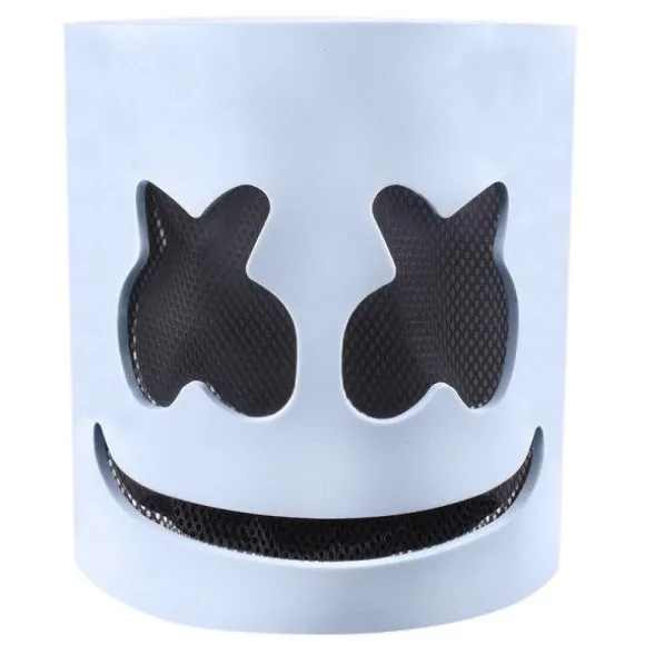 Musikfestival Dj Mask Marshmello Hjelm Cosplay Pro