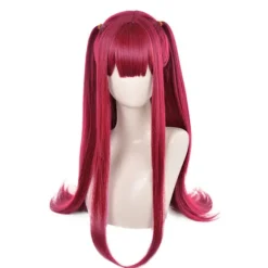 My Dress Up Darling Cosplay Anime Lille Djævel Cosplay Paryk Rose Rød Kvinder Halloween Kostume Fest Paryk