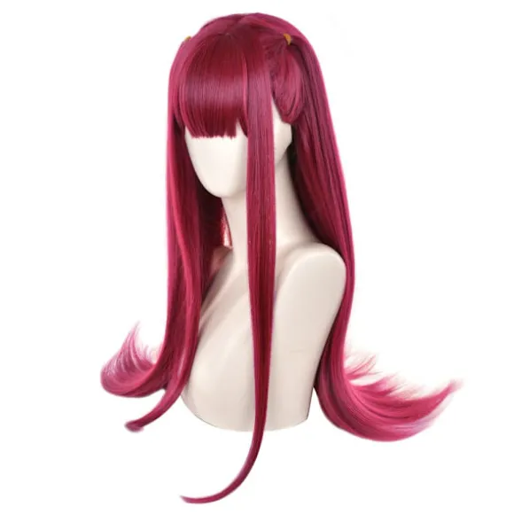 My Dress Up Darling Cosplay Anime Little Devil Cosplay Paryk Rose Rød Kvinder Halloween Kostume Party Paryk