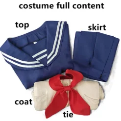 My Hero Academia Himiko Toga Cosplay Kostume JK Uniform Boku No Hero Academia Sweater Paryk Halloween Kostumer til Kvinder style4 style4[GKS] style4 XXL | Fyndiq