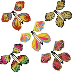 NA/10 stk Magiske Flyvende Sommerfugle Sommerfuglekort 3 3 3