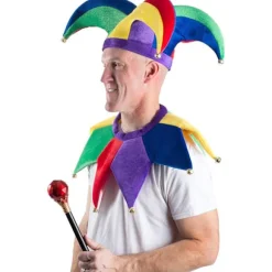 Narrekostume - Hat - Jester Clown Kostume - Kongens Nar