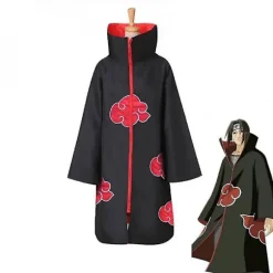 Naruto Akazaki kappe anime rollespilsdragt. Cloak L