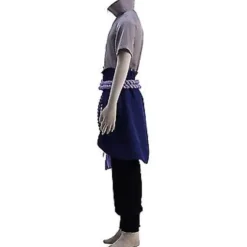 Naruto Shippuden Uchiha Sasuke Cosplay Kostume Anime Sæt Halloween Fest Karneval Maskerade