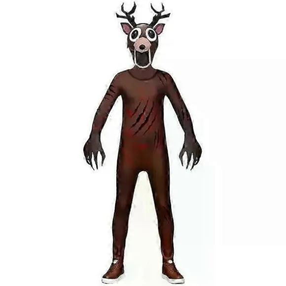 Nat Skov Hjorte Kostume Hjorte Monster Spil Kostume Børn Voksen 120cm