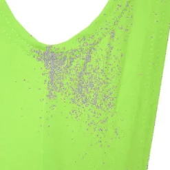 Neongrøn Borat Mankini til mænd - Grænseoverskridende e-handelsekspert (FMY)-XS