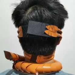 Ny Halloween Horror Alien Scorpion Maske Faux Læder Anti-insekt Maske