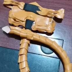 Ny Halloween Horror Alien Scorpion Maske Faux Læder Anti-insekt Maske
