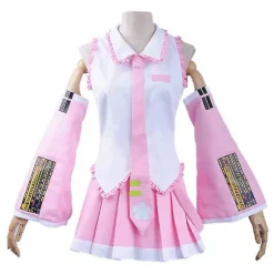 Ny Trend Vorallme Hatsune Miku Kostume C Kostumesæt Til Cosplay Piger blå blue XXL