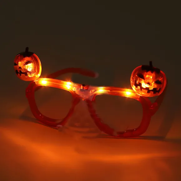 Nye Halloween LED lysende briller til Halloween festdekoration og fotografering
