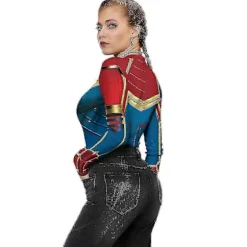 Nyt Superhero Cosplay Sexet Spiderman Kostume Bodysuit Halloween Karneval Party Udklædning til Kvinder-Perfekt A XL