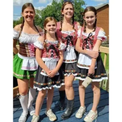 Oktoberfestdragt til damer, München ABE-kostume - Størrelse XL