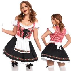 Oktoberfestdragt til damer, München ABE-kostume - Størrelse XL