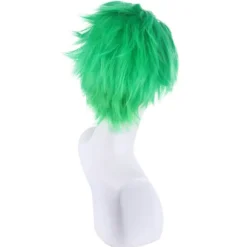 ONE PIECE grøn paryk Short Layer Roronoa Zoro Cosplay paryk Roronoa Zoro