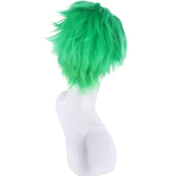 ONE PIECE grøn paryk Short Layer Roronoa Zoro Cosplay paryk Roronoa Zoro