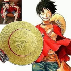 One Piece Hat Anime One Piece Luffy Anime Cosplay Halmhat Strand Hat Cap Halloween Halmhat Cos