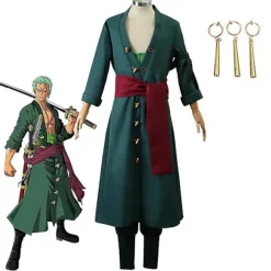 One Piece Zoro Cos Tøj Og Anime Zoro To år senere Stråhat Rollespil Cosplay Kostumefest Jul Halloween kostume.x