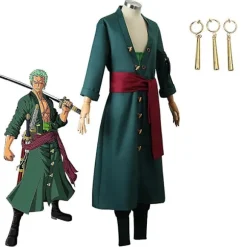 One Piece Zoro Cos Tøj Og Anime Zoro To år senere Halmhat Cosplay Kostumefest Jul Halloween Kostume