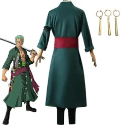 One Piece Zoro Cos Tøj Og Anime Zoro To år senere Halmhat Cosplay Kostumefest Jul Halloween Kostume