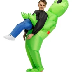 Oppustelig Alien Kostume til Voksne