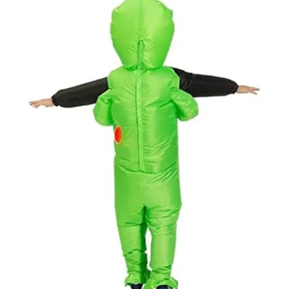 Oppustelig Alien Kostume til Voksne