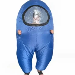 Oppustelig Among Us Kostume Toikido Yume Cosplay Halloween Boguge Blæs Op ..+ Blue-XA Blue Adult For 150-190cm